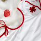 Sexy Lingerie Sets for Women Classy, Nurse White Dress Set With Hat. Sexy Lingerie Sets for Women Classy, Nurse White Dress Set With Hat.