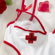 Sexy Lingerie Sets for Women Classy, Nurse White Dress Set With Hat. Sexy Lingerie Sets for Women Classy, Nurse White Dress Set With Hat.