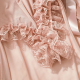Sexy Lingerie Sets for Women, Pink Lace Three-piece Set With Coat. Sexy Lingerie Sets for Women, Pink Lace Three-piece Set With Coat.