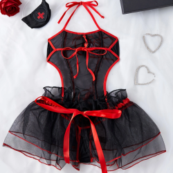 Sexy Lingerie Sets for Women Classy, Elegant Lingerie, Black Lingerie With Hairpin.