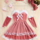 Sexy Lingerie Sets For Women, Pink Cat Four-Piece Set With Gloves, Collar And Hairpin. Sexy Lingerie Sets For Women, Pink Cat Four-Piece Set With Gloves, Collar And Hairpin.