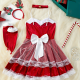 Sexy Lingerie Sets for Women, Red Lace Four-piece Set With Gloves, Collar and Hairpin. Sexy Lingerie Sets for Women, Red Lace Four-piece Set With Gloves, Collar and Hairpin.