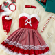 Sexy Lingerie Sets for Women, Red Lace Four-piece Set With Gloves, Collar and Hairpin. Sexy Lingerie Sets for Women, Red Lace Four-piece Set With Gloves, Collar and Hairpin.