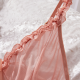 Sexy Lingerie Sets For Women, Pink Three-Piece Set With Coat. Sexy Lingerie Sets For Women, Pink Three-Piece Set With Coat.