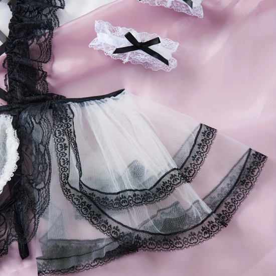 Sexy Lingerie Sets For Women, Black Three-Piece Set With Bracelet And Hairpin. Sexy Lingerie Sets For Women, Black Three-Piece Set With Bracelet And Hairpin.
